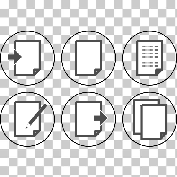 Free: SVG Vector graphics of set of computer OS icon - nohat.cc