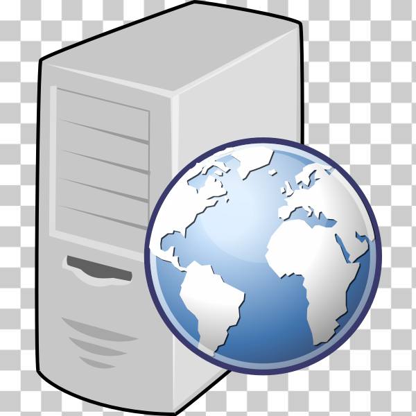 SVG Web server vector icon