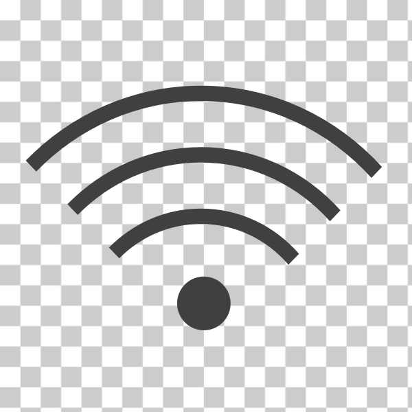 SVG Wi-fi symbol vector image