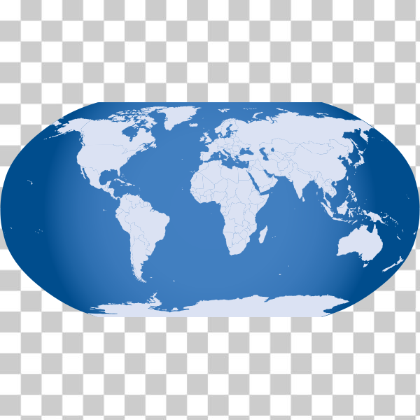 SVG World map vector image