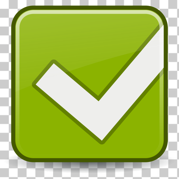 SVG Yes tick icon vector image
