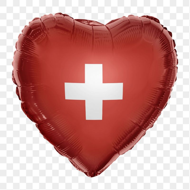Switzerland flag png balloon on transparent | Free PNG - rawpixel