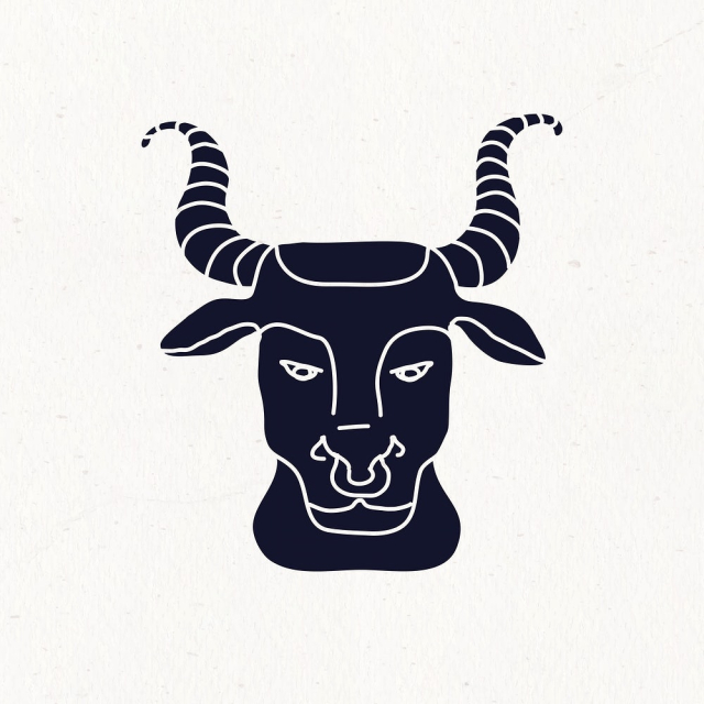 Taurus horoscope doodle design collage | Free Vector - rawpixel