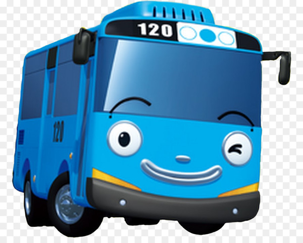 Tayo the Little Bus - Season 1 Birthday cake Birthday cake - bus