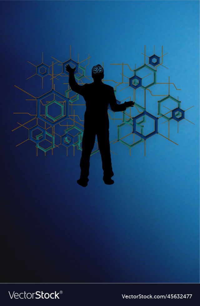 technology background futuristic technology ai