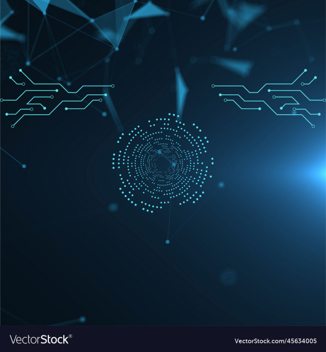 technology background futuristic technology ai