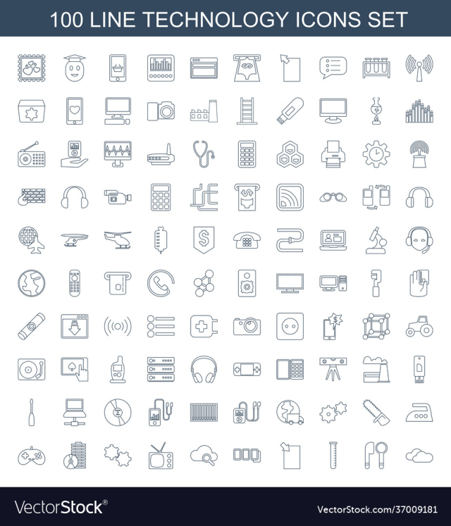 technology icons