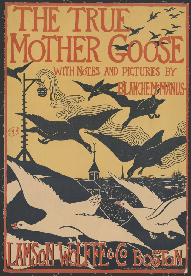 The true mother goose, with notes | Free Photo - rawpixel