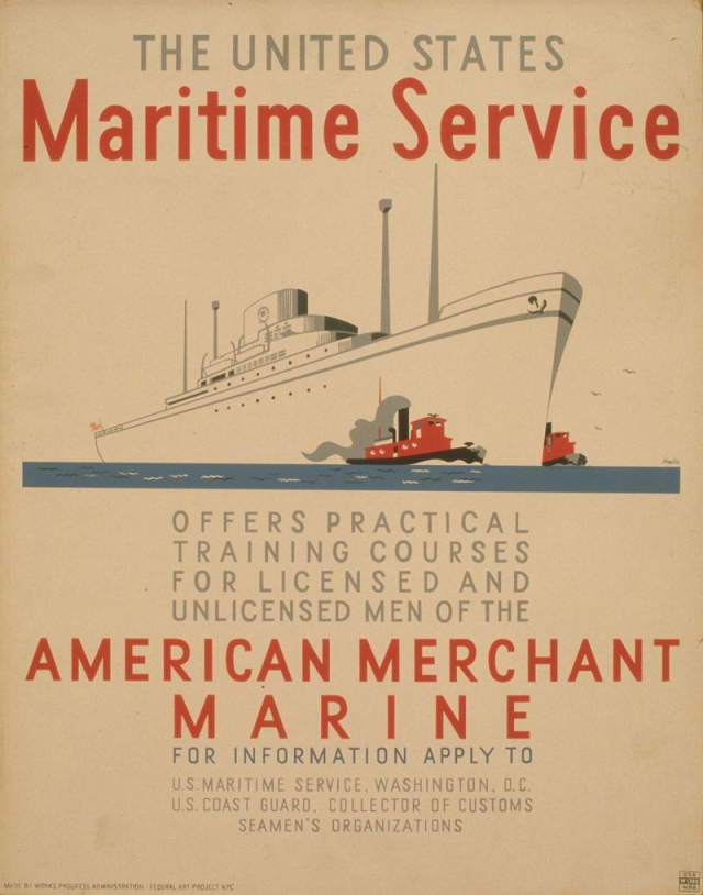 The United States Maritime Service | Free Photo - rawpixel