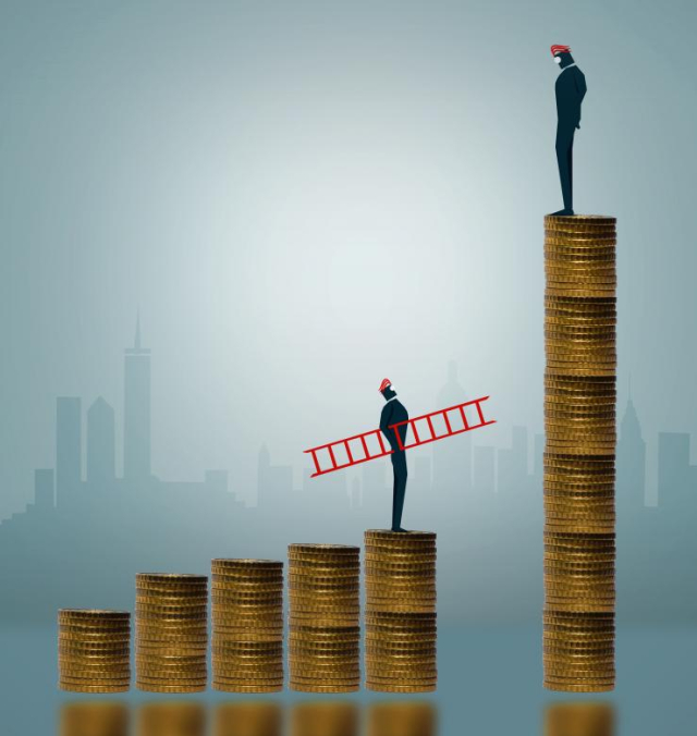 The wealthy and the others