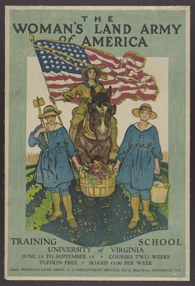 The Woman's Land Army of America--Training | Free Photo - rawpixel