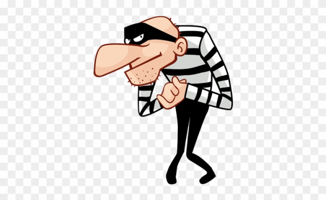 Thief, Robber Png - Cartoon Robber Transparent