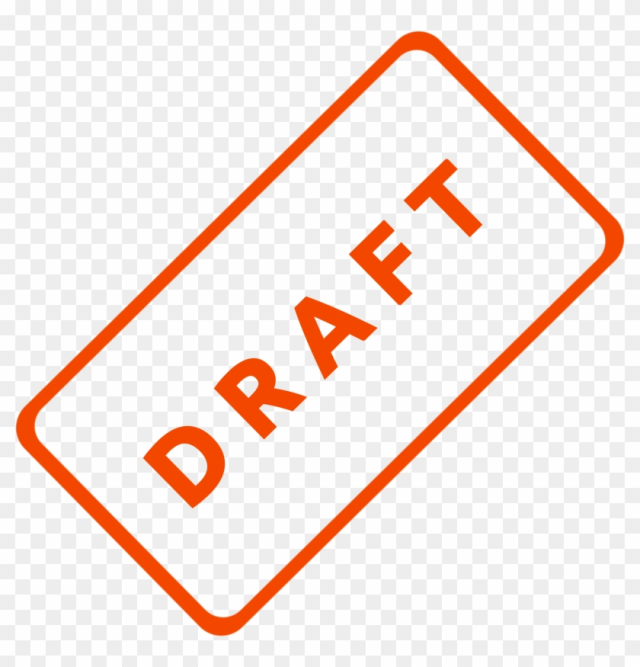 This Free Icons Png Design Of Draft Business Stamp - Draft Png