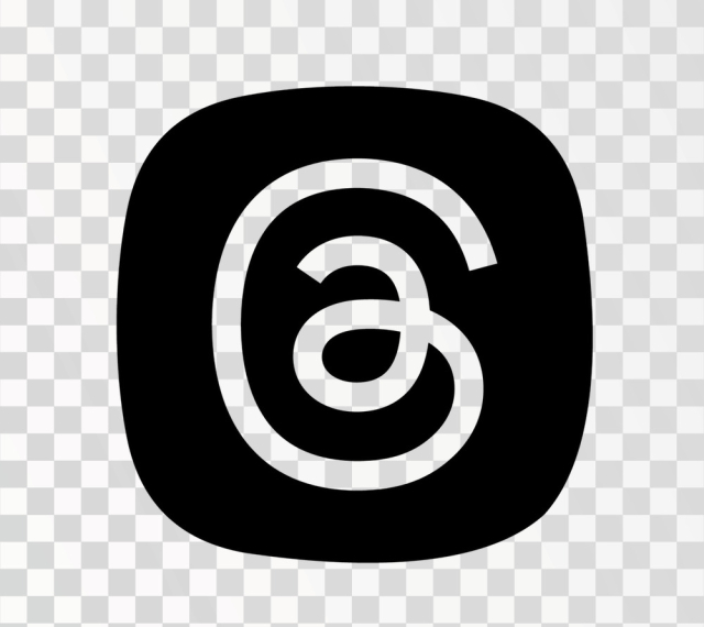 Threads Icon PNG - Social Media Logo