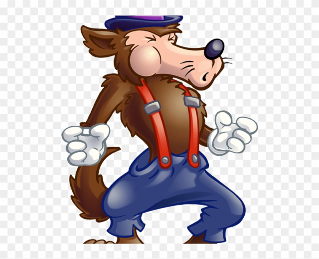 Three Little Pigs & Big Bad Wolf 28 Collection Of The - Three Little Pigs Wolf Clipart