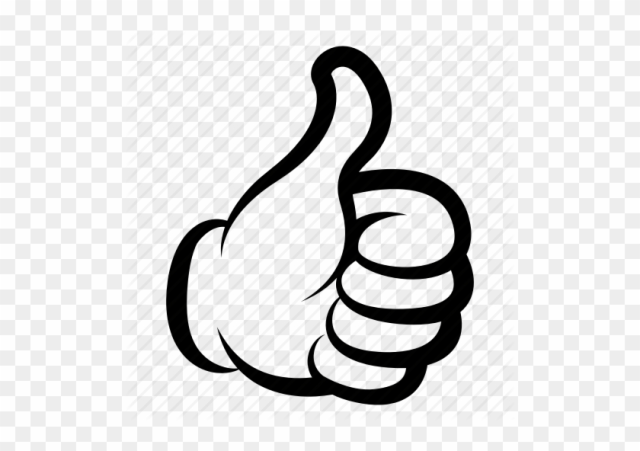 Thumb - Cartoon Thumbs Up Png