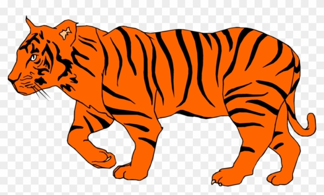 Tiger Cub Clipart Free Download Clip Art On - Illustration Of A Tiger