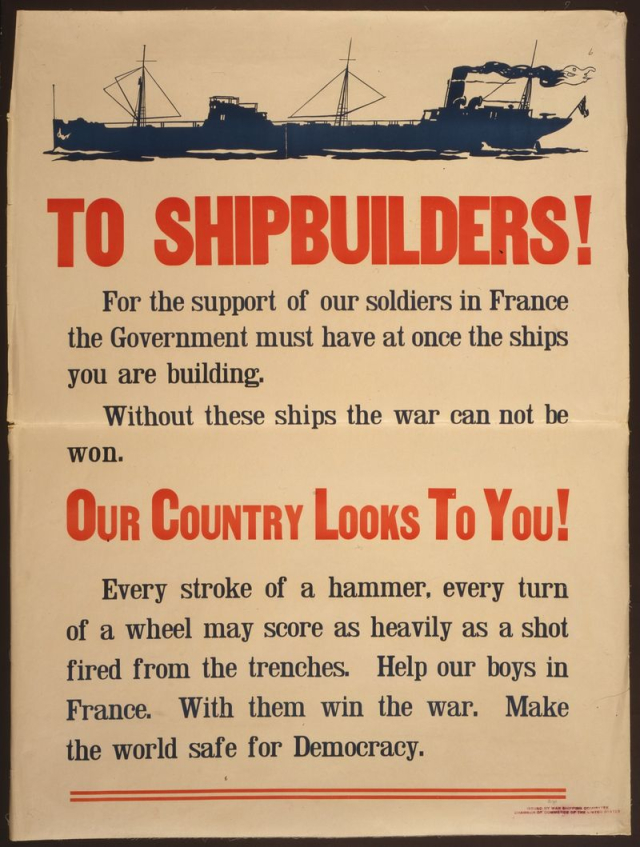 To shipbuilders! ... Our country | Free Photo - rawpixel