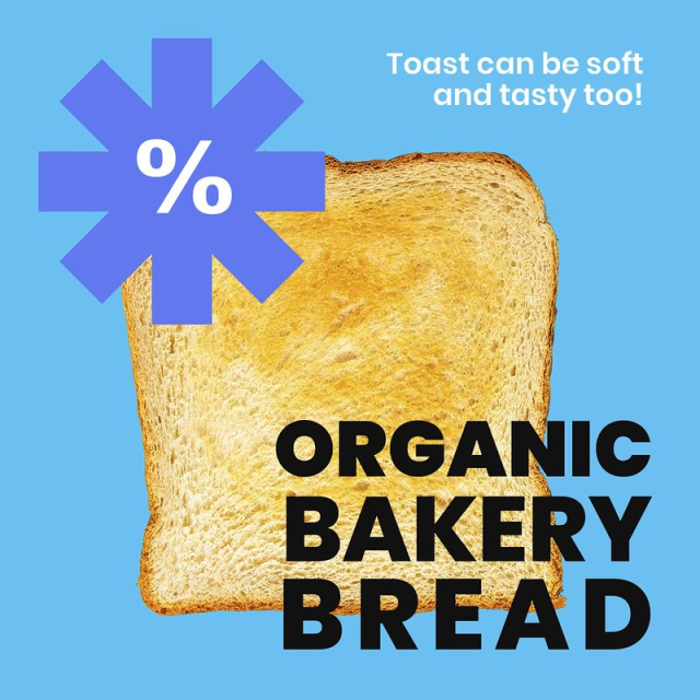 Toast breakfast Instagram post template, | Free PSD Template - rawpixel