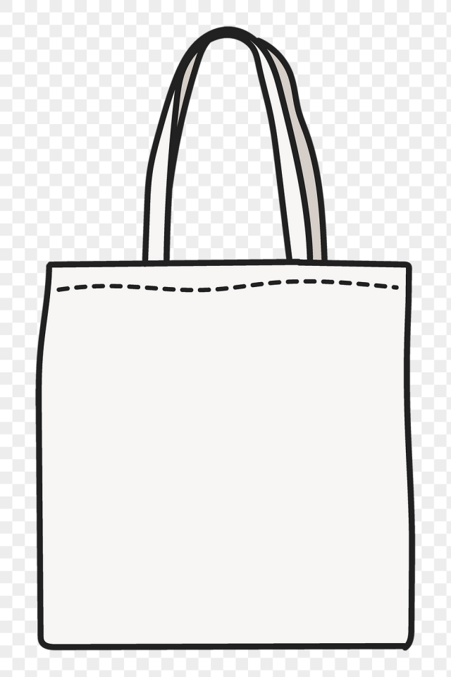 Tote bag png sticker, eco-friendly | Free PNG Illustration - rawpixel