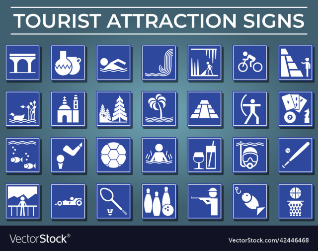 tourist attraction signs free