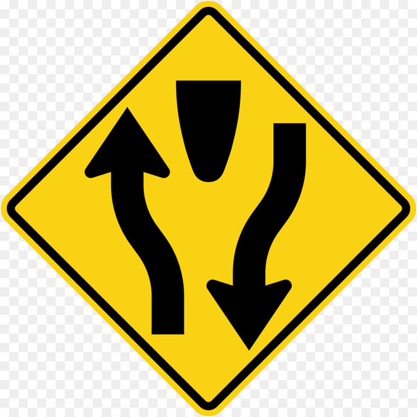 Traffic sign Road junction - road