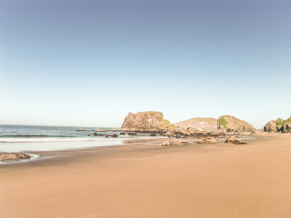 Tranquil Waters & Beach Free Photo