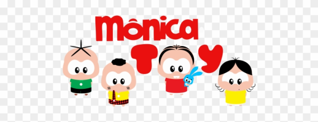 Turma Da Mônica Toy Png - Monica