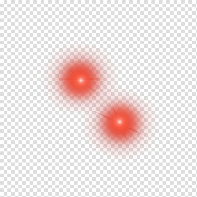 Two red light illustration, Light Red Circle Pattern, Red car light effect transparent background PNG clipart