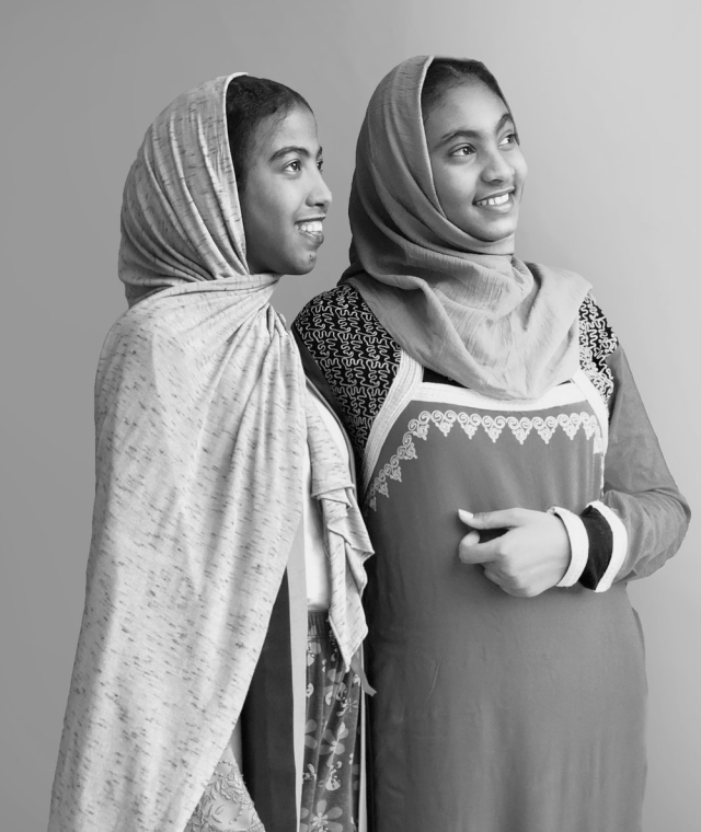 Two Smiling Women