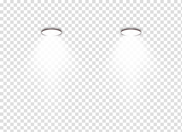 Two turned-on ceiling lights illustration, Black and white Pattern, Light exposure transparent background PNG clipart