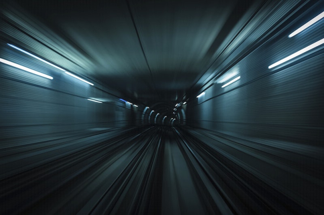 Underground train track. Original public | Free Photo - rawpixel