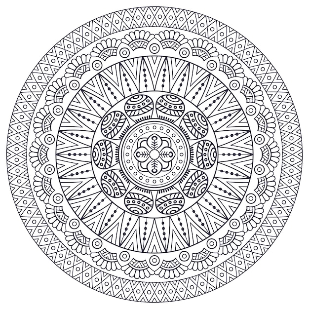 Vector indian Mandala