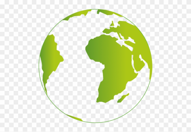 Vector - Transparent Green Earth Png
