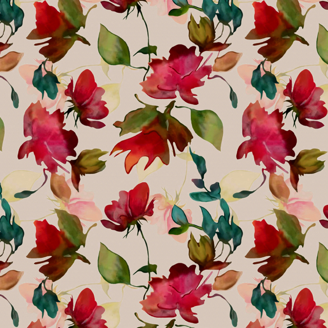 Vibrant Floral Pattern