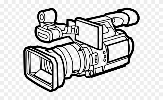 Video Camera Clip Art - Video Camera Vector Png