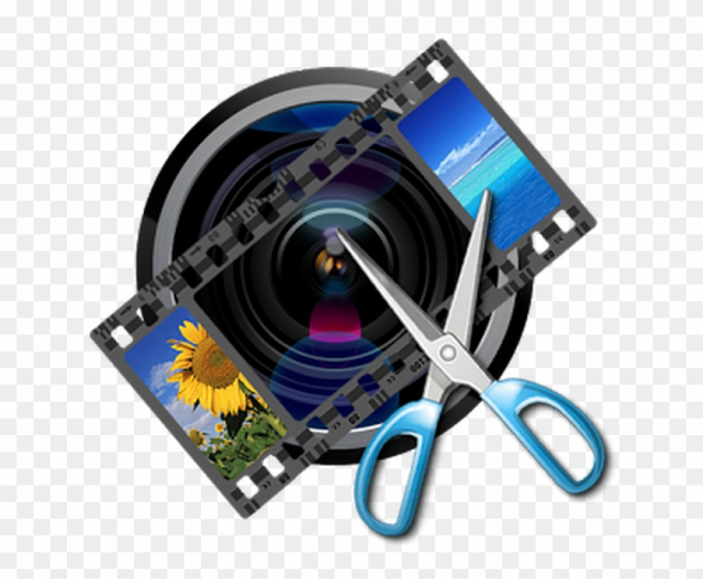 Video Camera Clipart Video Editing - Video Edit Logo Png