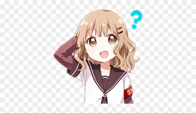 Confused anime girl discount