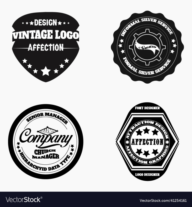 vintage logo