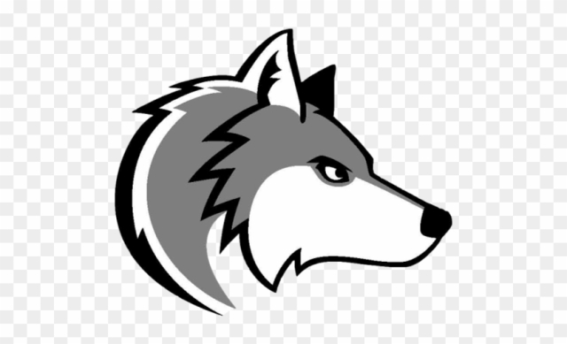 Volleyball Clipart Wolf - St John Paul The Great Wolves