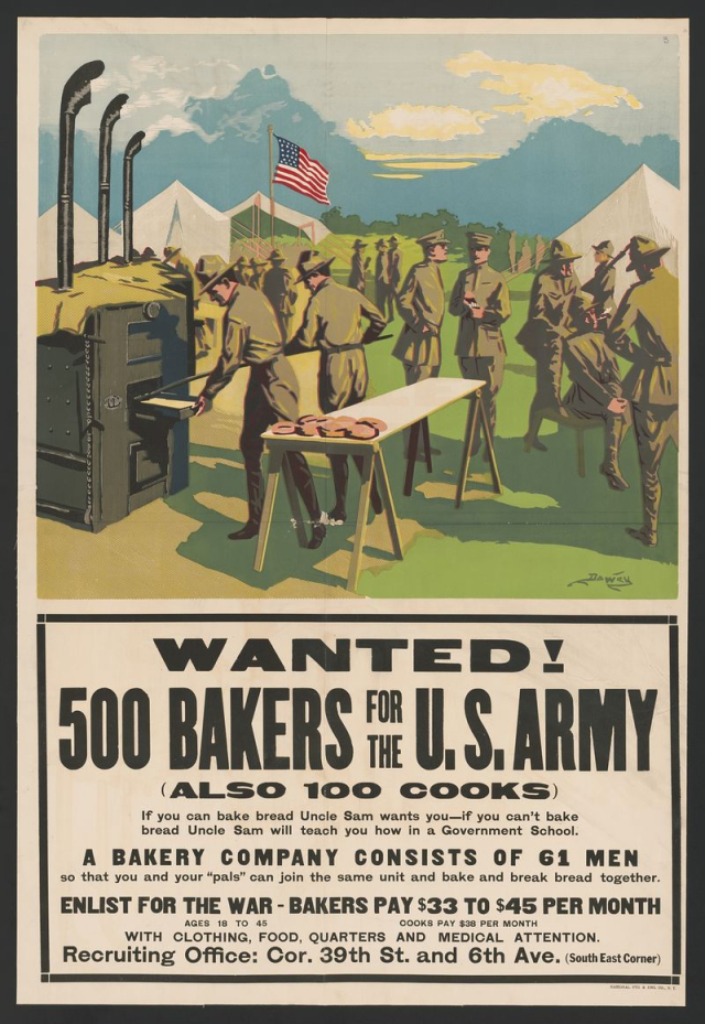 Wanted! 500 bakers for the U.S. | Free Photo - rawpixel