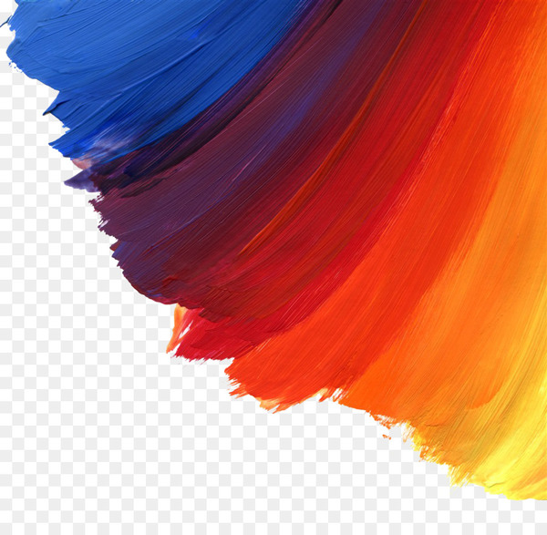Watercolor painting Brush Oil paint - Color Paint Brushes 