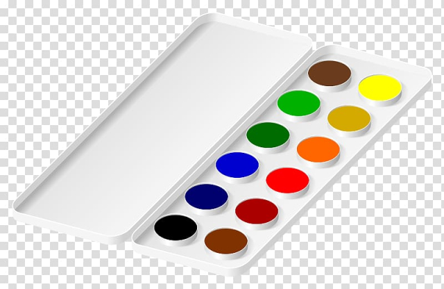 Watercolor painting Palette , WATERCOLOR PAINT transparent background PNG clipart