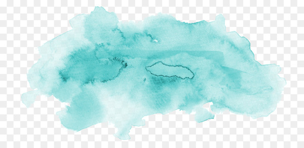 Watercolor painting Transparent Watercolor - Watercolor aqua
