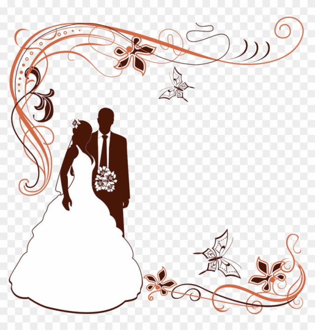 Wedding Invitation Clip Art - Wedding Invitation Wedding Border
