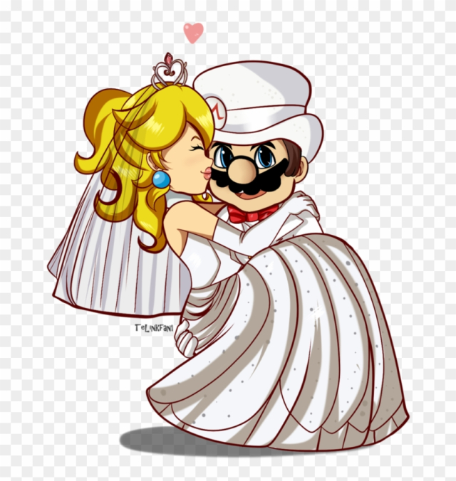 Free: Wedding Mario X Peach By Telinkfan1 - Mario And Peach