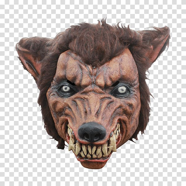 Werewolf mask transparent background PNG clipart