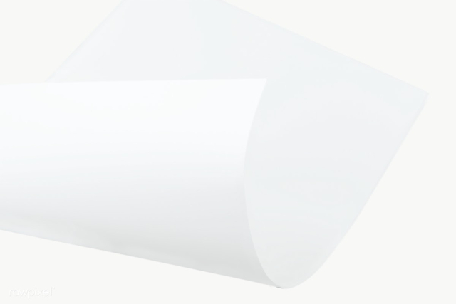 White folded chart paper design element | Free  transparent png - 2357746