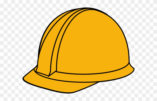 White Hard Hat Clip Art At Clker Com Vector Clip Art - Yellow Hard Hat Clipart