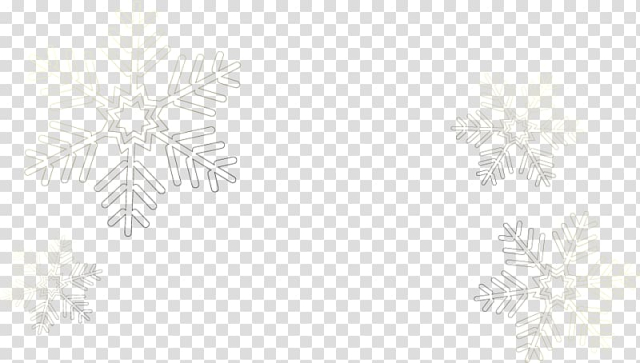 Free: White Pattern, White snowflake lines floating material ...